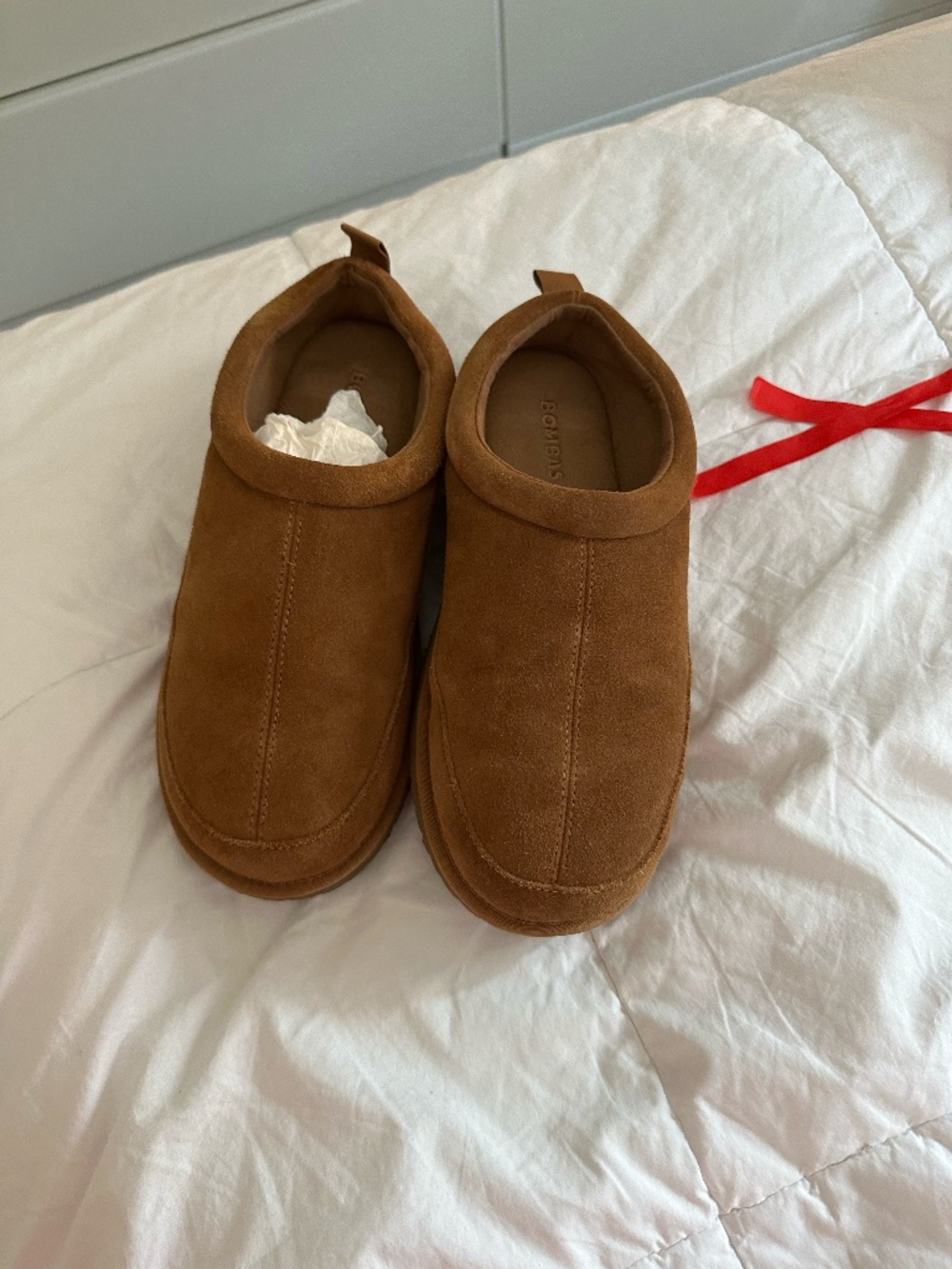 Bombas Women's Saturday Suede Slip-On Camel Size 9 Camel